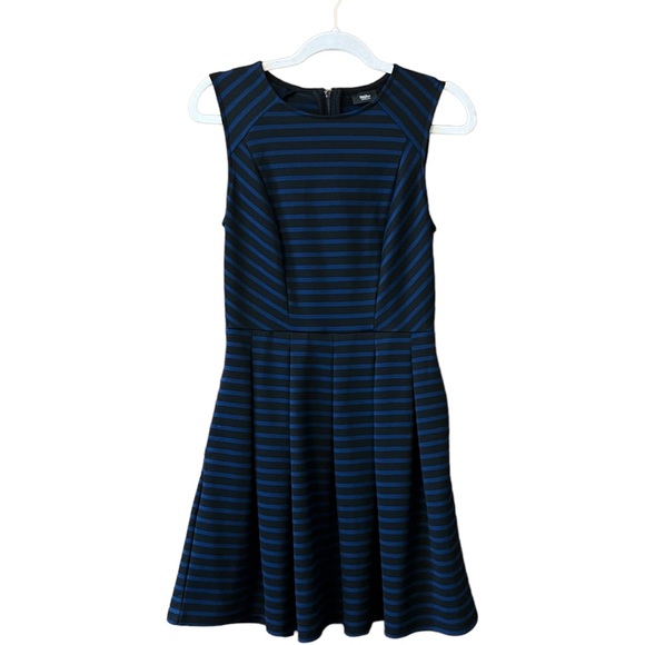Mossimo Supply Co. Dresses & Skirts - WednesdayCore Mossimo Women’s Sleeveless Black Blue Fit & Flare Dress Medium